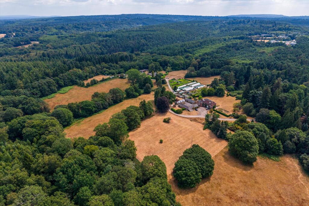 Main image of property: Smallholding with 3.41 acres and 2 bedroom flat for rent in Grayshott Road, Headley Down, Bordon, Hampshire GU35