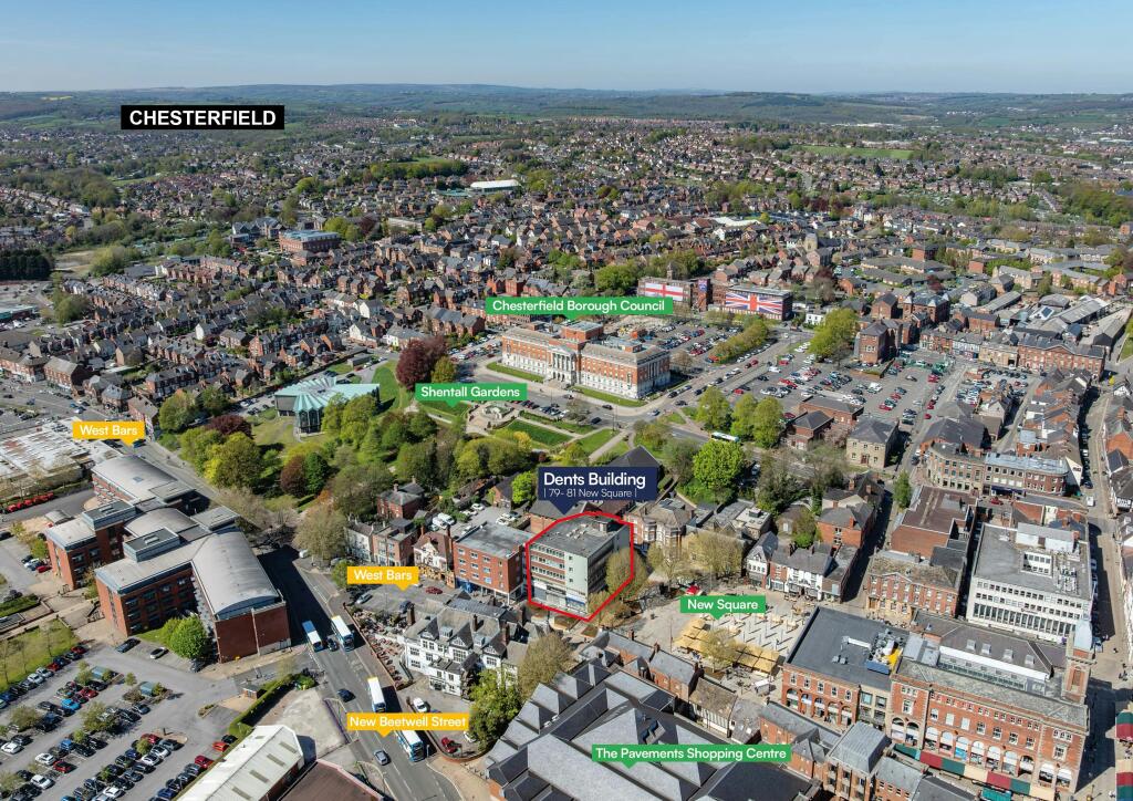 Main image of property: Dents Building, 79-81 New Square, Chesterfield, S40 1AH