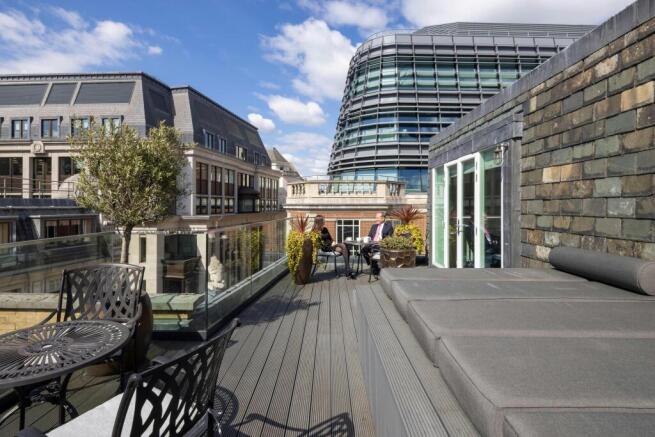 60 Lombard Street - roof terrace