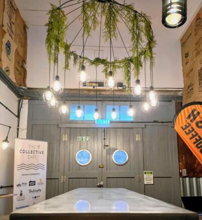 Adaptable ground floor kitchen space.  Currently available for food prep, pop ups, and event catering