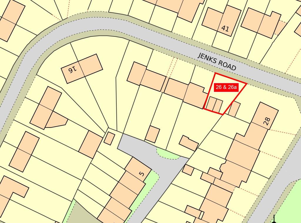 Main image of property: Garage plot, 26 & 26a Jenks Road, Wombourne, Staffordshire