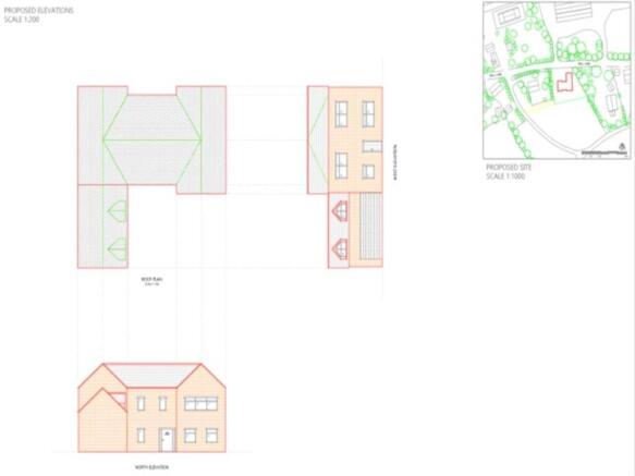 Proposed Roof plans