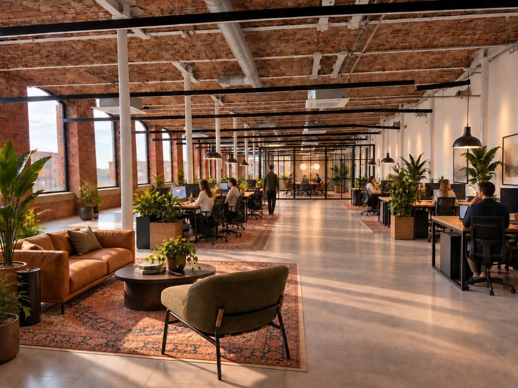 CGI showing how office could look
