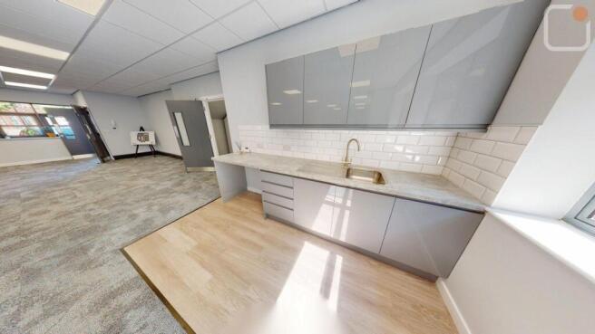 Unit 17 Deva City Office Park - Bottom Floor Kitchen