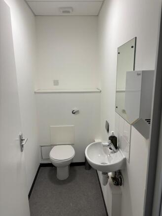 First floor toilet