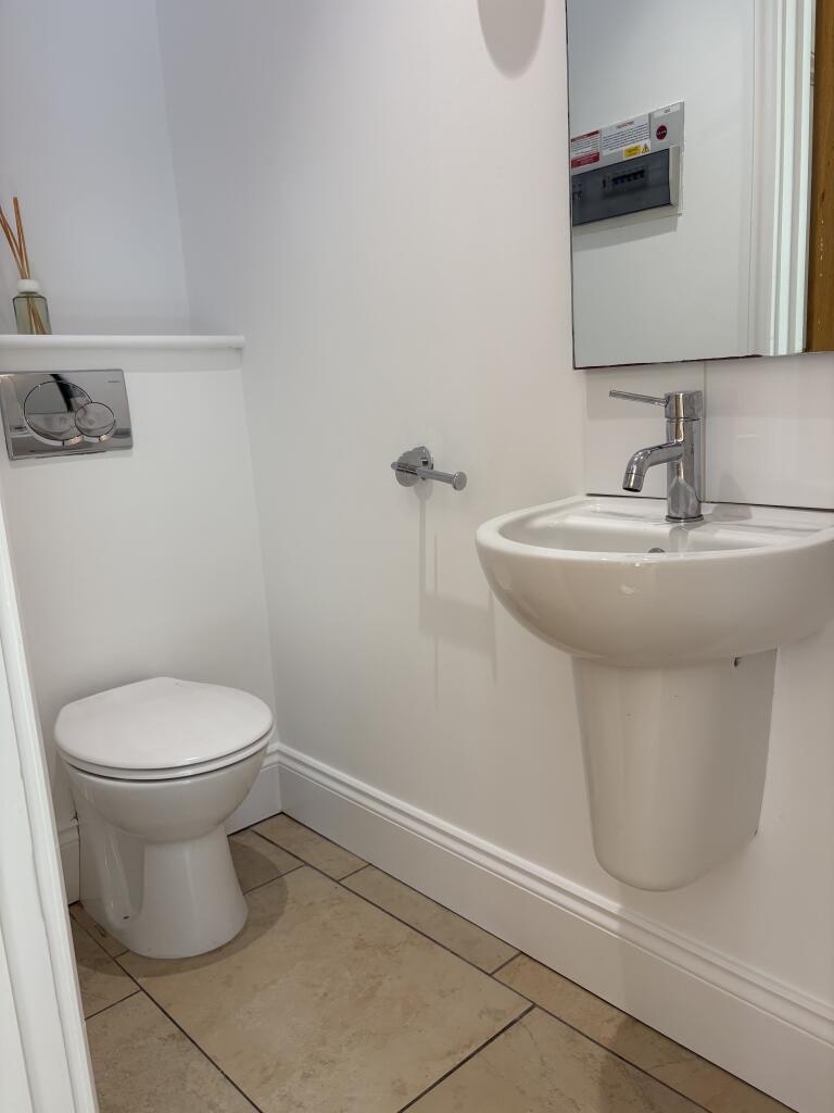 Downstairs cloakroom