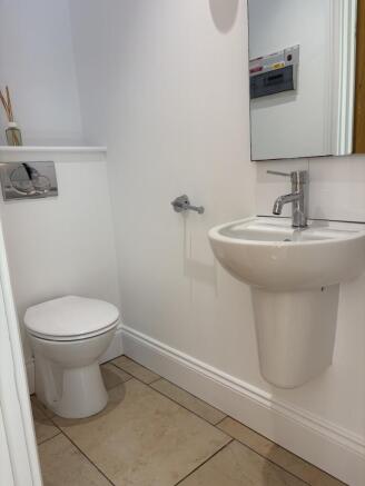 Downstairs cloakroom