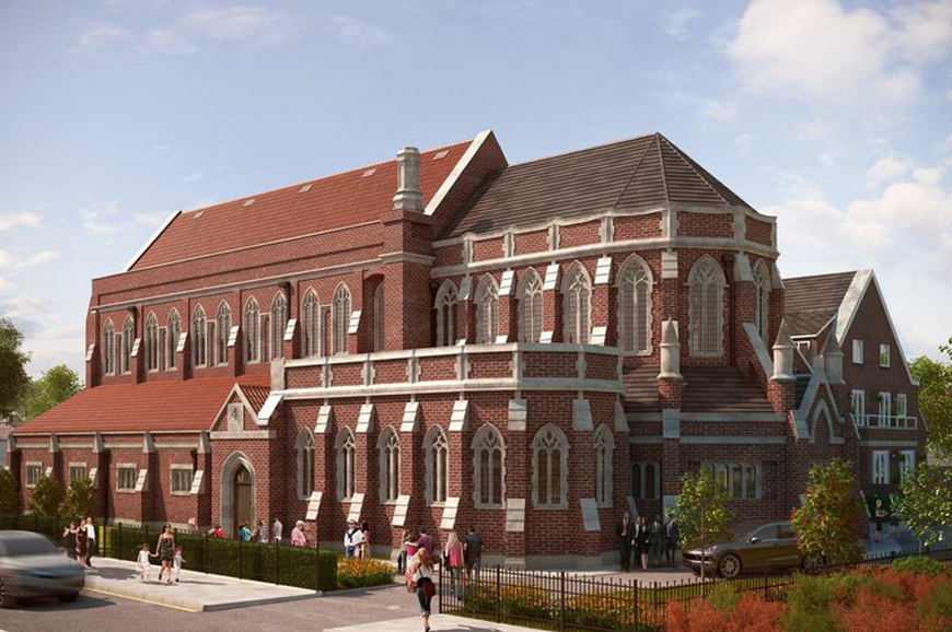 CGI of actual build