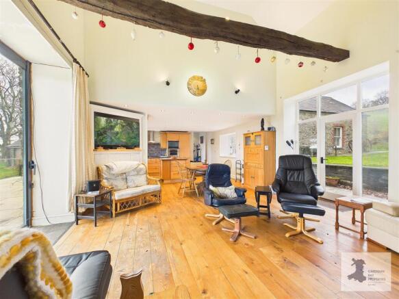 Main house open plan kitchen/diner/lounge