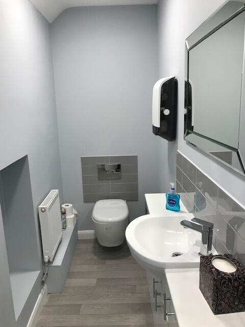 Modern bathrooms
