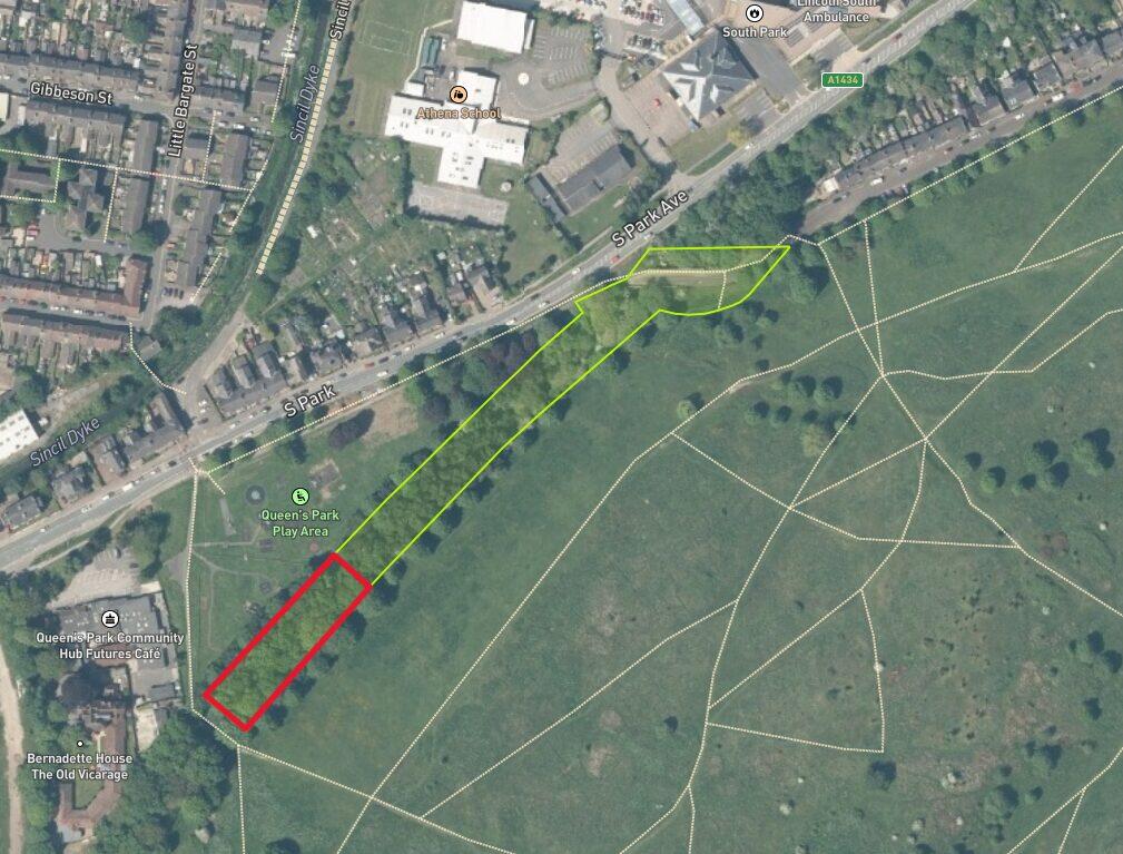 Main image of property: Land to the South of Queens Park Community Hub, South Park, Lincoln, Lincolnshire