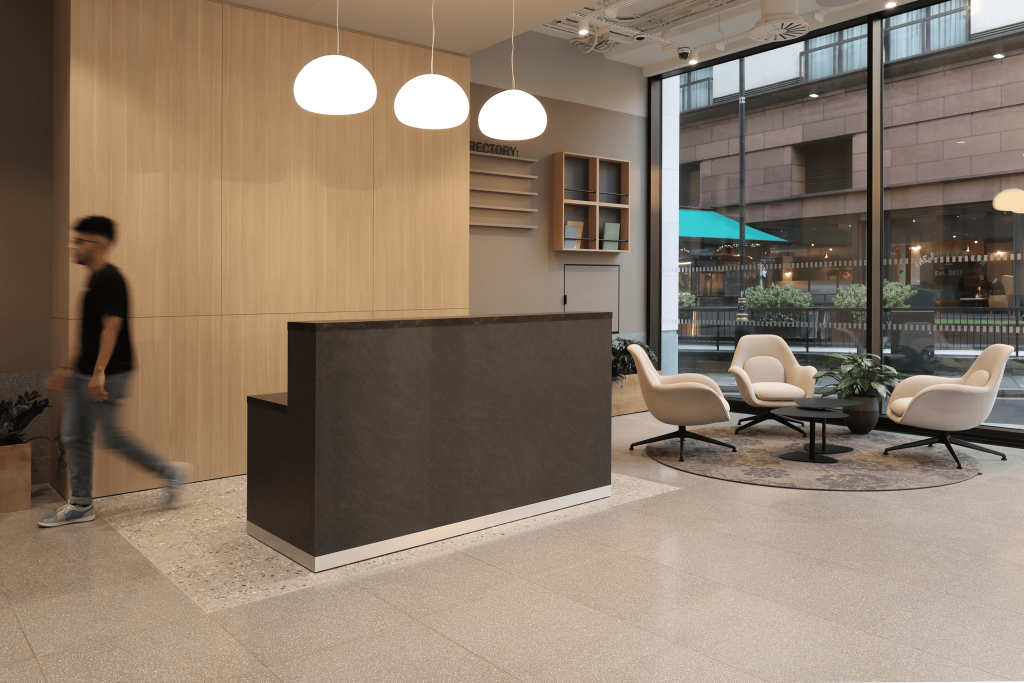 Refurbished reception