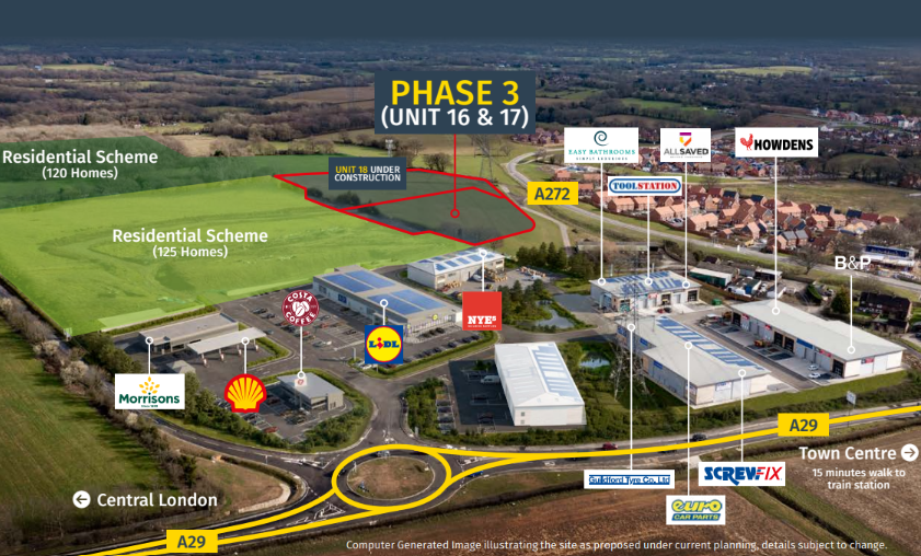 Main image of property: Unit 16 and 17 Billingshurst Trade Park, Stane Street, Billingshurst, West Sussex