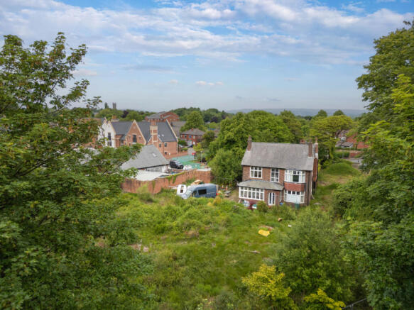 Rear Land + existing dwelling