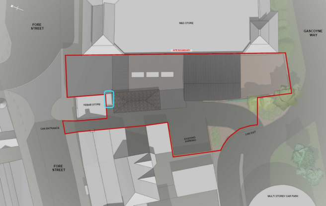 Proposed boundary