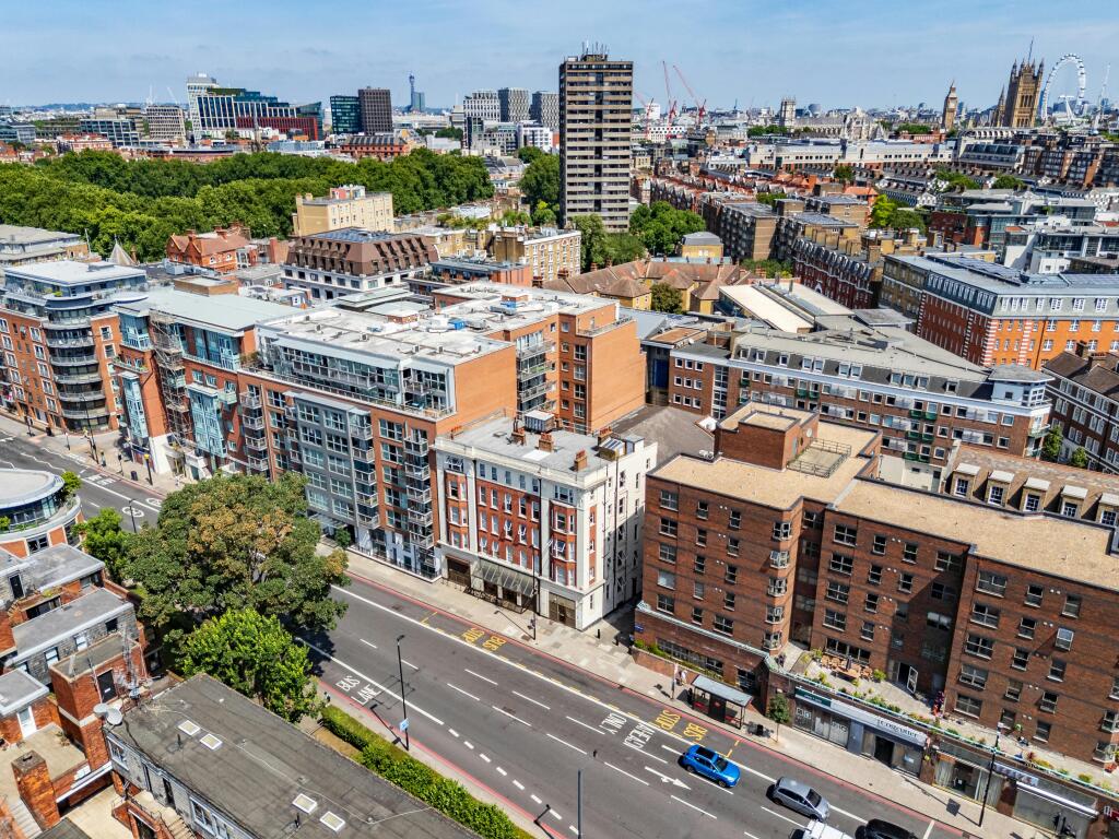50 Vauxhall Bridge Road - Arial