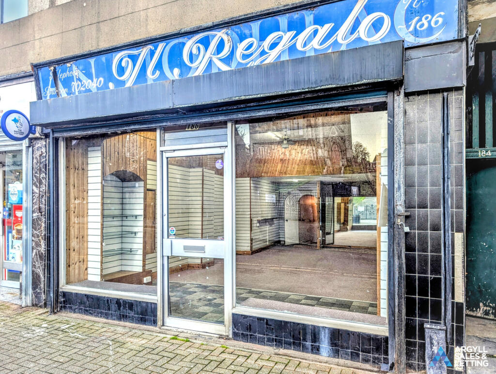 Main image of property: 186 Argyll Street, Dunoon PA23 7HA