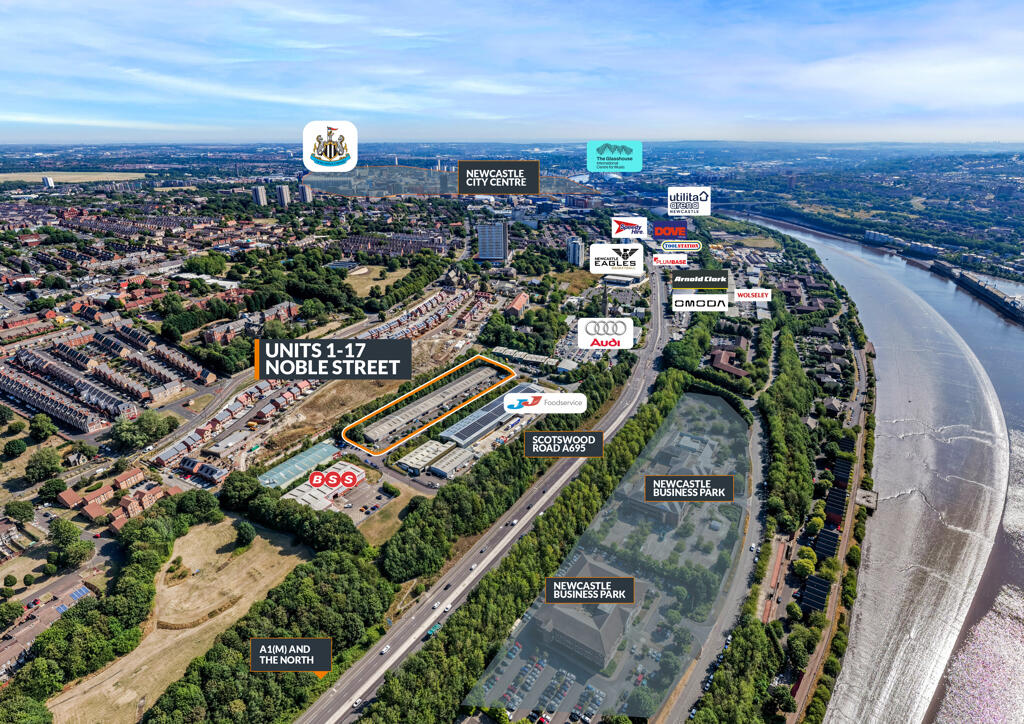 Main image of property: Units 1-17 Noble Street Industrial Estate, Newcastle Upon Tyne, Tyne And Wear, NE4