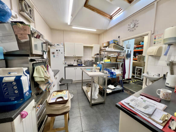 Tea room kitchen