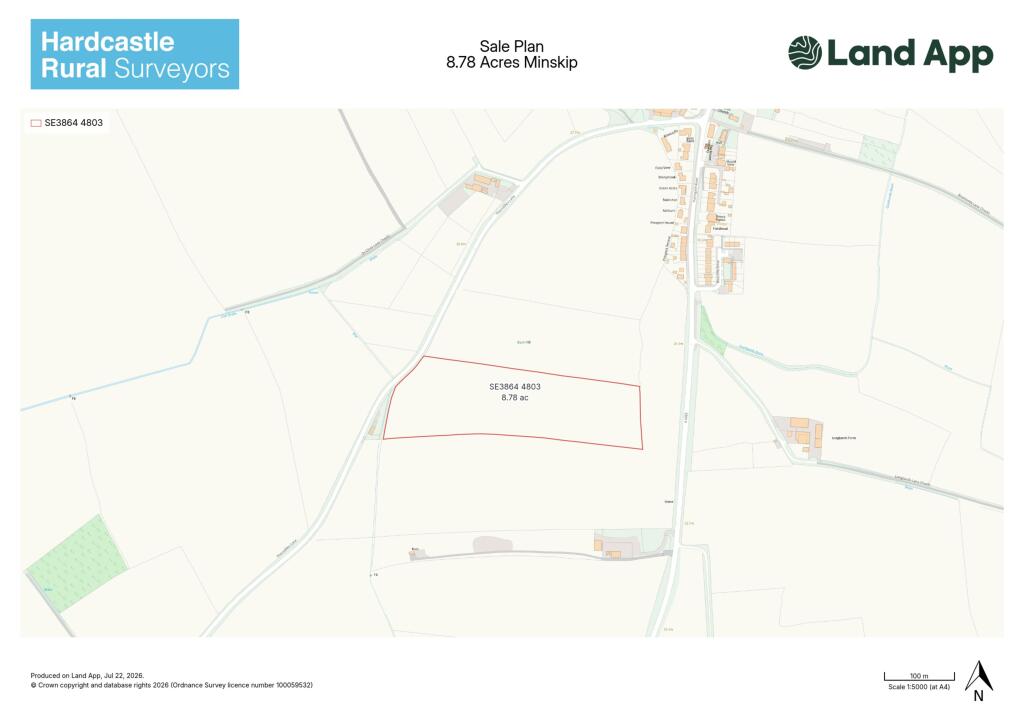 Main image of property: 8.78 Acres, Thorndikes Lane, Minskip, North Yorkshire