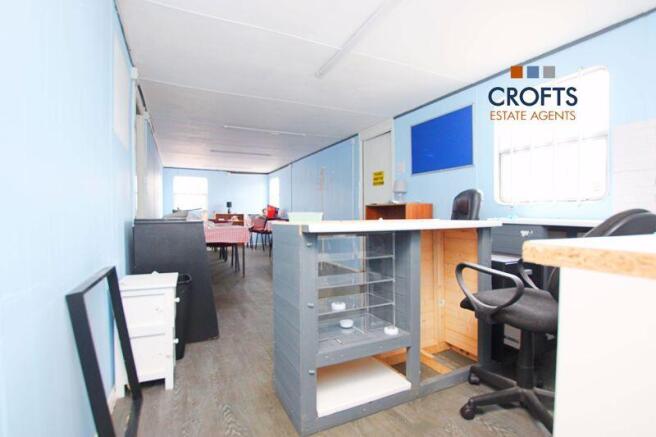 Retail counter area
