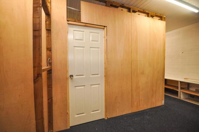 Rear shop area