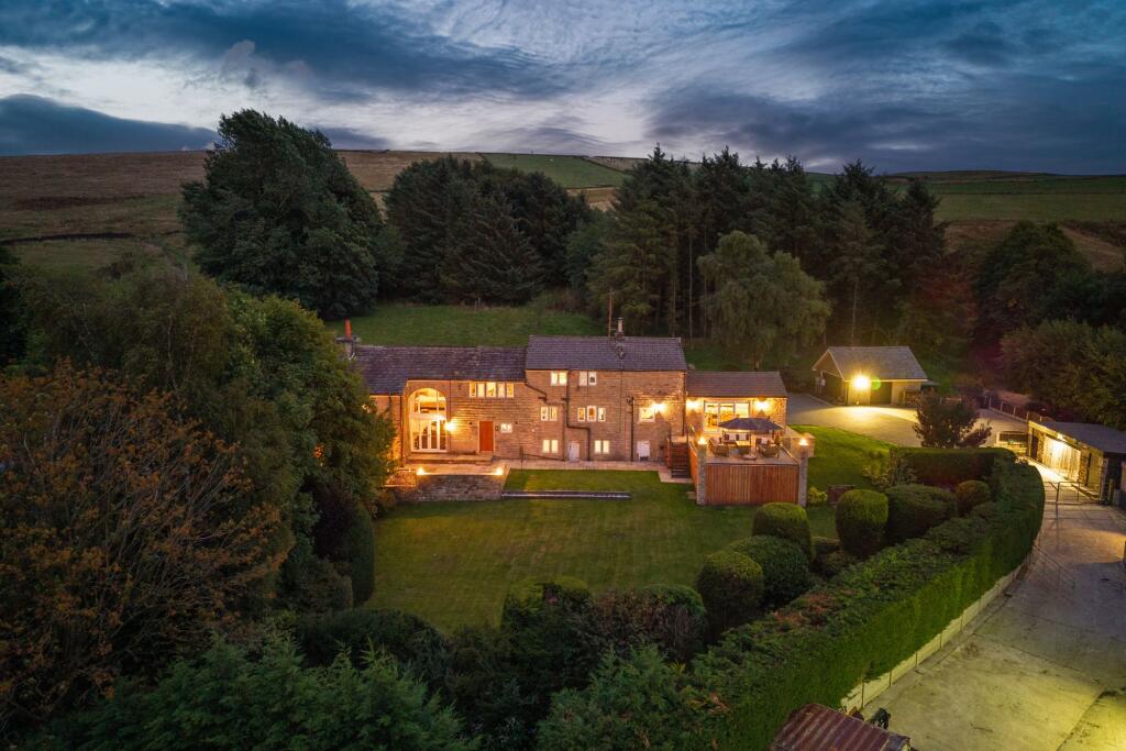 Main image of property: Bethany Farm, Newhey, OL16 | Private Gated 4-Bed Converted Farmhouse with Extensive Outbuildings & Far-Reaching Views